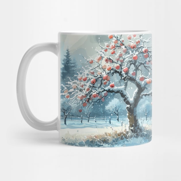 Winter Apple Tree by Siha Arts